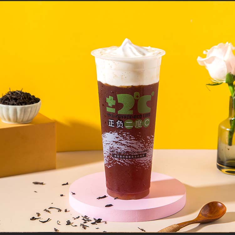 奶霜。紅/綠蓋茶