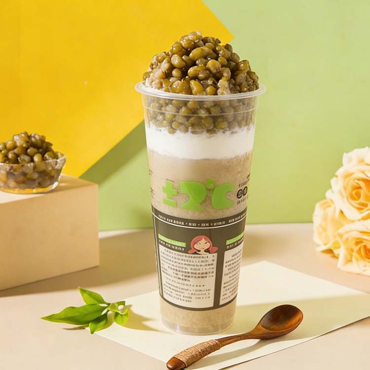 绿豆牛奶冰沙【大杯】